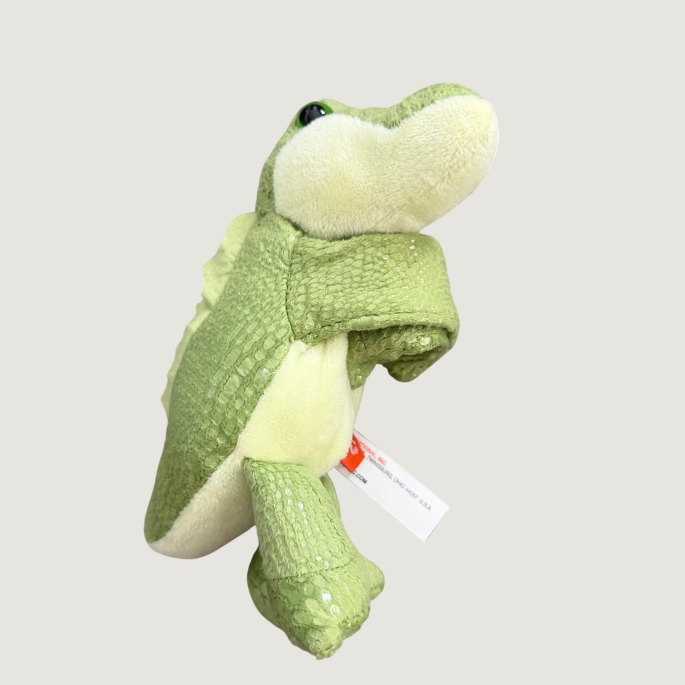 Wild Republic Alligator Huggers Plush 8in Slap Bracelet Toy Green Reptile